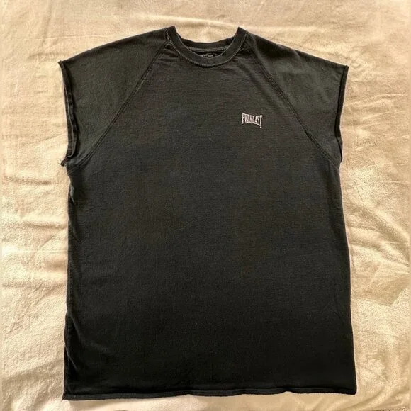 Everlast Cutoff Tee Bundle (3 Shirts, XL) – Black, Red & Gray - Picture 2 of 14